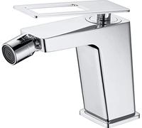 Mice - Grifo monomando de bidé - Griferia para WC con maneta cuadrada - Grifo higienico color Cromado/Plateado BDC032-2