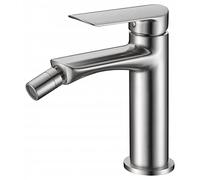 Mice - Grifo monomando de bidé para Agua Fría y Caliente, Griferia Baño Clásico, Mezclador Monomando para bidet - Griferia de WC baño Níquel cepillado BDG040-2NQ