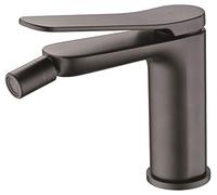 Mice - Grifo monomando de Bidet, Griferia WC, Agua fria/caliente - Grifo higienico - Serie Dinamarca Color Negro Mate - BDR031-2NG