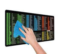 MICE Pad para computadora portátil, almohadillas para ratones de trabajo,Accesos directos Teclas de trabajo antideslizante MAT Procesamiento de tareas Decoración de mesa Escuela, sala de estudio