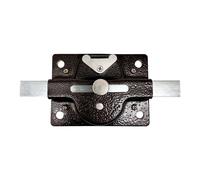 MICEL Cerrojo de seguridad 13301 para puertas, pasador protector, 5 llaves, acero pintado