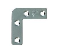 Micel 37040 - Escuadra plana 40x40 mm. zincada