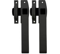 MICEL - 51417 - Cierre a presión en nylon para puertas, adecuado para la mano derecha, color Negro, 52 x 145 x 55 mm (Paquete de 2)