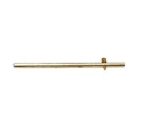MICEL - 92152 - Seguro para Persiana, Pasador de Bloqueo, en Acero, acabado Bicromatado, 80 x 6 x 6 mm