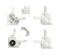 KIT MOSQUITERA CORREDERA PEQUE¾O BLANCO 260x148x30