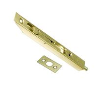 MICEL - 92433 - Pasador de Embutir para Puertas y Ventanas, en Acero, Canto Cuadrado, acabado Latonado, 160 x 16 x 14 mm