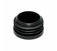 Micel Contera/Tapón Terminal CNT02 Negro Polietileno Redonda 28 x 30 x 21 mm (25 Unidades)