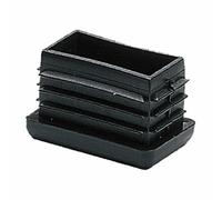Micel Contera/Tapón Terminal CNT04 Negro Polietileno Rectangular 20 x 40 x 22 mm (25 Unidades)