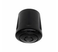 MICEL Contera/Tapón terminal CNT08 negro para andador con ruedas y bastón 17 x 29,8 mm (25 unidades)