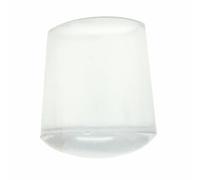 Micel Contera/Tapón Terminal CNT10 Transparente Redonda Ø 30 x 35 mm (25 Unidades)