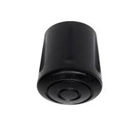 Micel Contera/Tapón Terminal CNT08 Negro Andador con Ruedas Bastón 19 x 31,8 mm (25 Unidades)