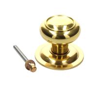 Micel Pomo Puerta Aros Modelo Pp01 Metal Latón Pulido Ø70 mm Blíster