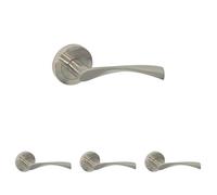 Micel R-707NS EN CAJA 1jg - Manilla Roseta aluminio juego 707 NS (Paquete de 4)