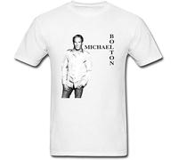 Michael Bolton 2019 World Tour Concert Men's T-Shirt Unisex White Cotton Print tee Shirts 3XL