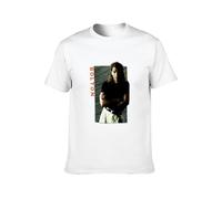 Michael Bolton 90S 1991 Tour Concert Pop Singer! Men's T-Shirt Unisex White Cotton Print tee Shirts S