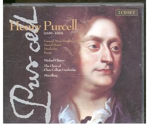 Michael Chance / Clare College Choir / Manze - Purcell - Musique Sacrée / Musique instrumentale / Musique pour les Funérailles de la Reine Mary...