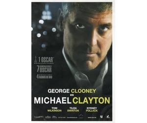 Michael Clayton, Película en DVD, 1 Oscar y 7 Nominaciones, con Tom Wilkinson y Tilda Swinton Estuche Slim