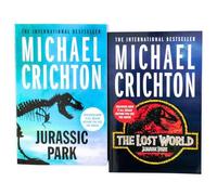 Michael Crichton Jurassic Park 2 Books Collection Pack Set RRP: Ã‚£15.98 (Jurassic Park, The Lost World)