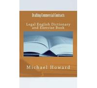 Michael Howard Drafting Commercial Contracts (Tapa blanda) (Importación USA)