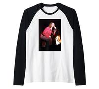 Michael Hutchence INXS Luna Llena Corazones sucios 1993 Camiseta Manga Raglan