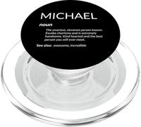 Michael Is The Best Funny Name Definition Mike Michael PopSockets PopGrip para MagSafe