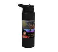 Michael Jackson 067 Thriller Stainless Steel Insulated Water Bottle