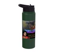 Michael Jackson 067 Thriller Stainless Steel Insulated Water Bottle