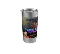 Michael Jackson 067 Thriller Vaso térmico de acero inoxidable de doble pared