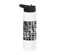 Michael Jackson 077 Stainless Steel Insulated Water Bottle