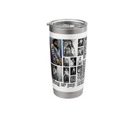 Michael Jackson 078 Vaso térmico de acero inoxidable de doble pared