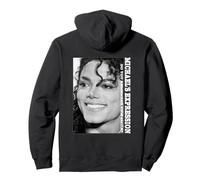 Michael Jackson 712 Back Printed Sudadera con Capucha