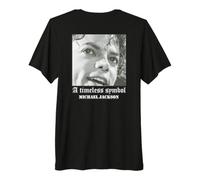 Michael Jackson 714 Back Printed Camiseta Premium