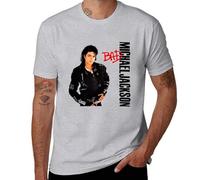 Michael | Jackson 'Bad' - Camiseta para hombre, Estilo gris, XXL