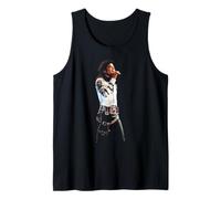 Michael Jackson Bad World Tour Hombre en el Espejo 1988 Camiseta sin Mangas