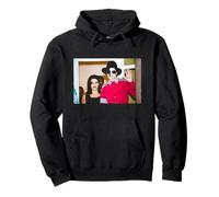 Michael Jackson con Esposa Lisa Marie Presley Budapest Viaje Sudadera con Capucha