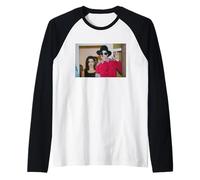 Michael Jackson con Lisa Marie Presley en Viaje a Budapest Camiseta Manga Raglan