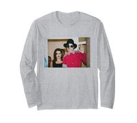 Michael Jackson con Lisa Marie Presley en Viaje a Budapest Manga Larga