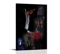 Michael Jackson Dancer Star Art Group Picture Poster Pintura Decorativa Lienzo Arte Mural Salón Póster Dormitorio Pintura 40 x 60 cm (40 x 60 cm)