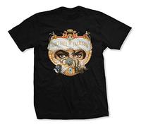 Michael Jackson Dangerous oficial Camiseta para hombre (Large)