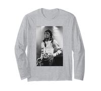 Michael Jackson en Vivo en el Escenario de Aintree Bad Tour Manga Larga