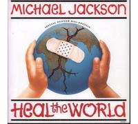 Michael Jackson - Heal the world/She drives me wild (poster-cover, 1991) / Vinyl single [Vinyl-Single 7'']