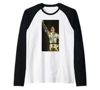 Michael Jackson Live In Prague History World Tour 1996 Camiseta Manga Raglan