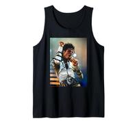 Michael Jackson Live On Bad Tour Concierto de Milton Keynes Camiseta sin Mangas
