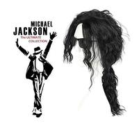 Michael Jackson peluca rizada negra Cosplay disfraz resistente al calor pelo sintético hombres mujeres Cosplay pelucas-647A