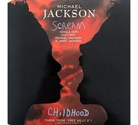 Michael Jackson - Scream/Childhood (cardsleeve, 1995, & Janet Jackson)