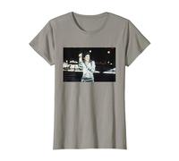 Michael Jackson Singing Live Bad Tour Concierto en Cardiff Camiseta, Mujer, Pizarra, S