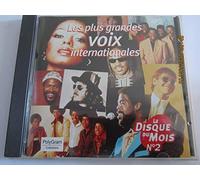 michael jackson - stevie wonder - portrait - elton john - marvin gaye - drupi - gloria gaynor - ike et tina turner - diana ross the supremes - james brown - barry white - the connells -zucchero ray charles dee dee bridgewater - LES PLUS GRANDES VOIX INTERNATIONALES - VOL 2