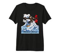Michael Jackson Surfing 005 Camiseta Premium