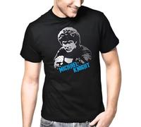 Michael Kitt Knight Rider David Hasselhoff Foundation Retro Cult 80S Fun T-Shirt Black XXL