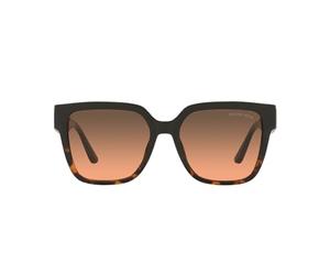 Michael Kors 0MK2170U Sunglasses, Dark Tortoise/Brown Shaded, 54 para Mujer
